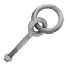 Chicago Hardware Drop Forged Hot Dip Galvanized Regular Ring Eye Bolts