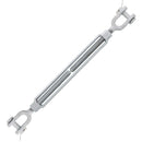 Chicago Hardware Hot Dip Galvanized Jaw x Jaw Turnbuckles