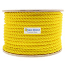 Polypropylene Yellow 3-Strand Rope