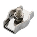 Stainless Steel Stamped Single Cable Clamp