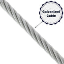 PRO Strand 7x19, Hot Dip Galvanized Cable Reel